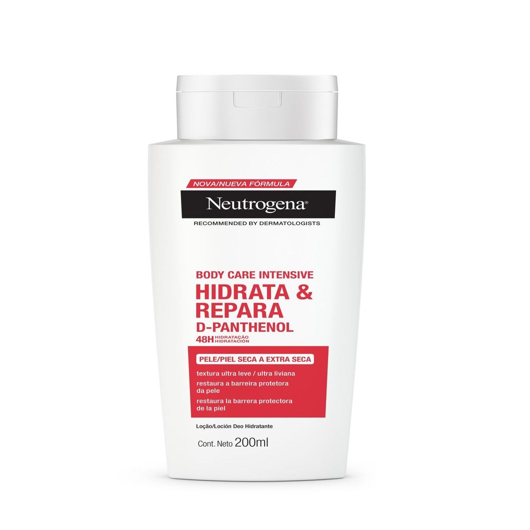 Loção Corporal Neutrogena Body Care Intensive Hidrata e Repara 200ml