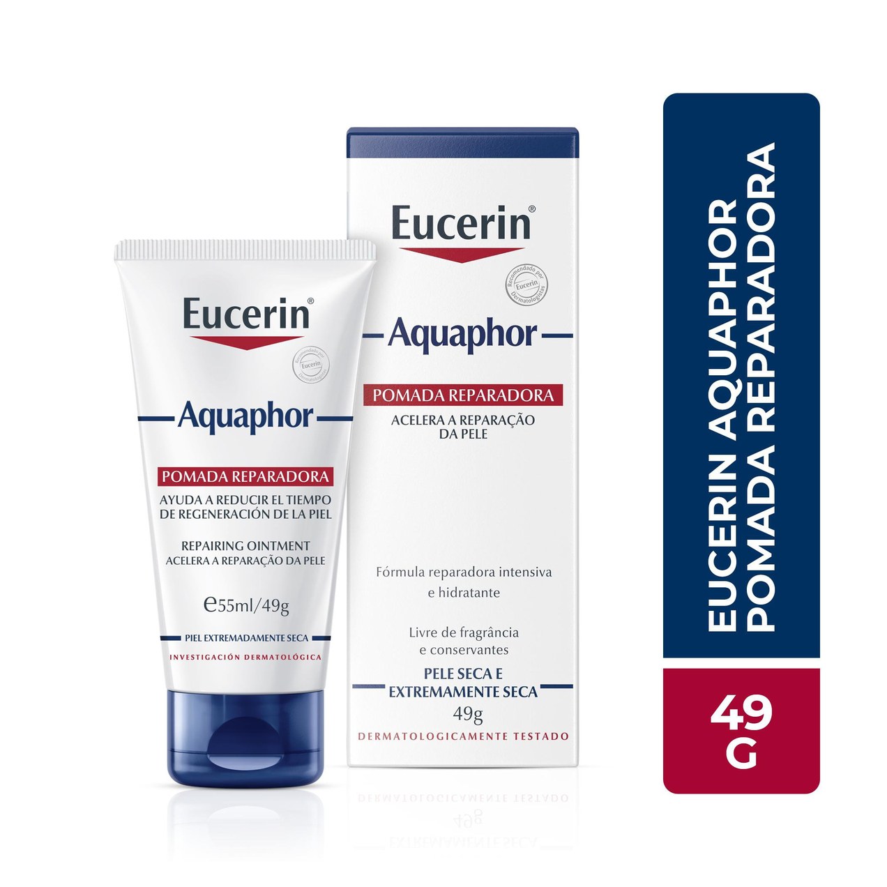 Pomada Eucerin Aquaphor Reparadora Intensiva 49g