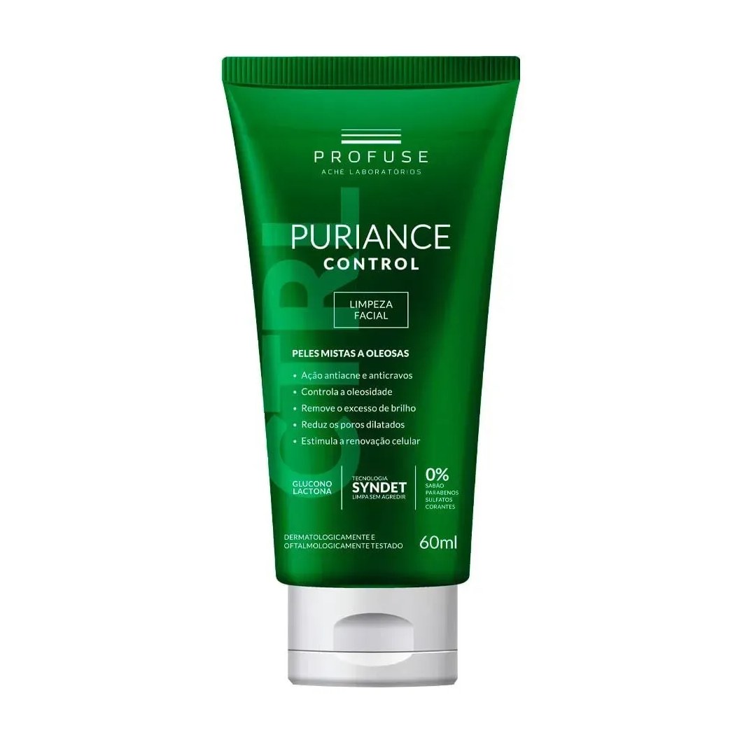Sabonete Líquido Facial Profuse Puriance Control Pele Mista a Oleosa 60ml