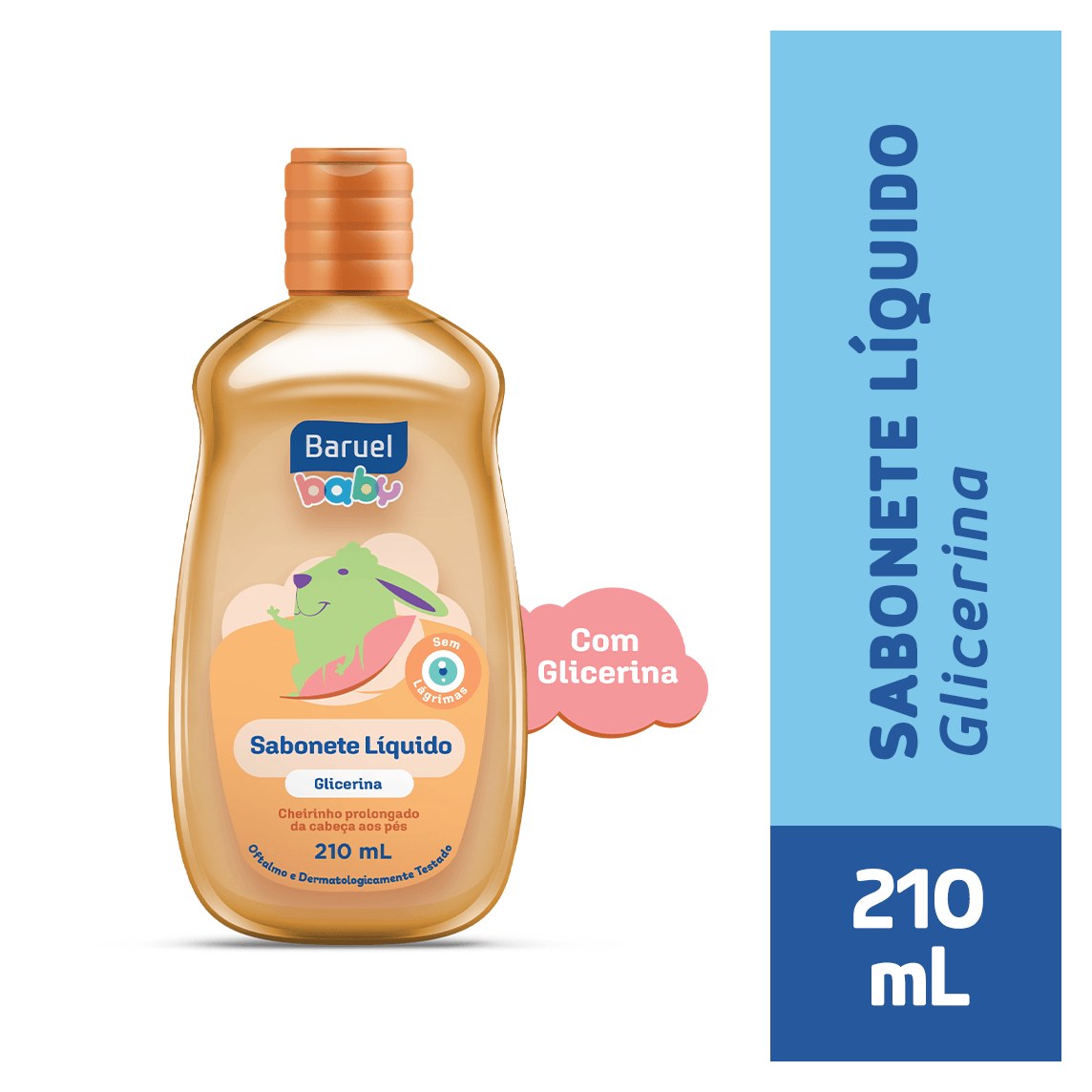 Sabonete Líquido Infantil Baruel Baby Glicerina 210ml