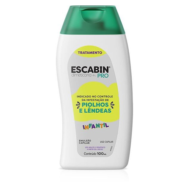 Escabin Pro 4% Emulsão Capilar 100ml