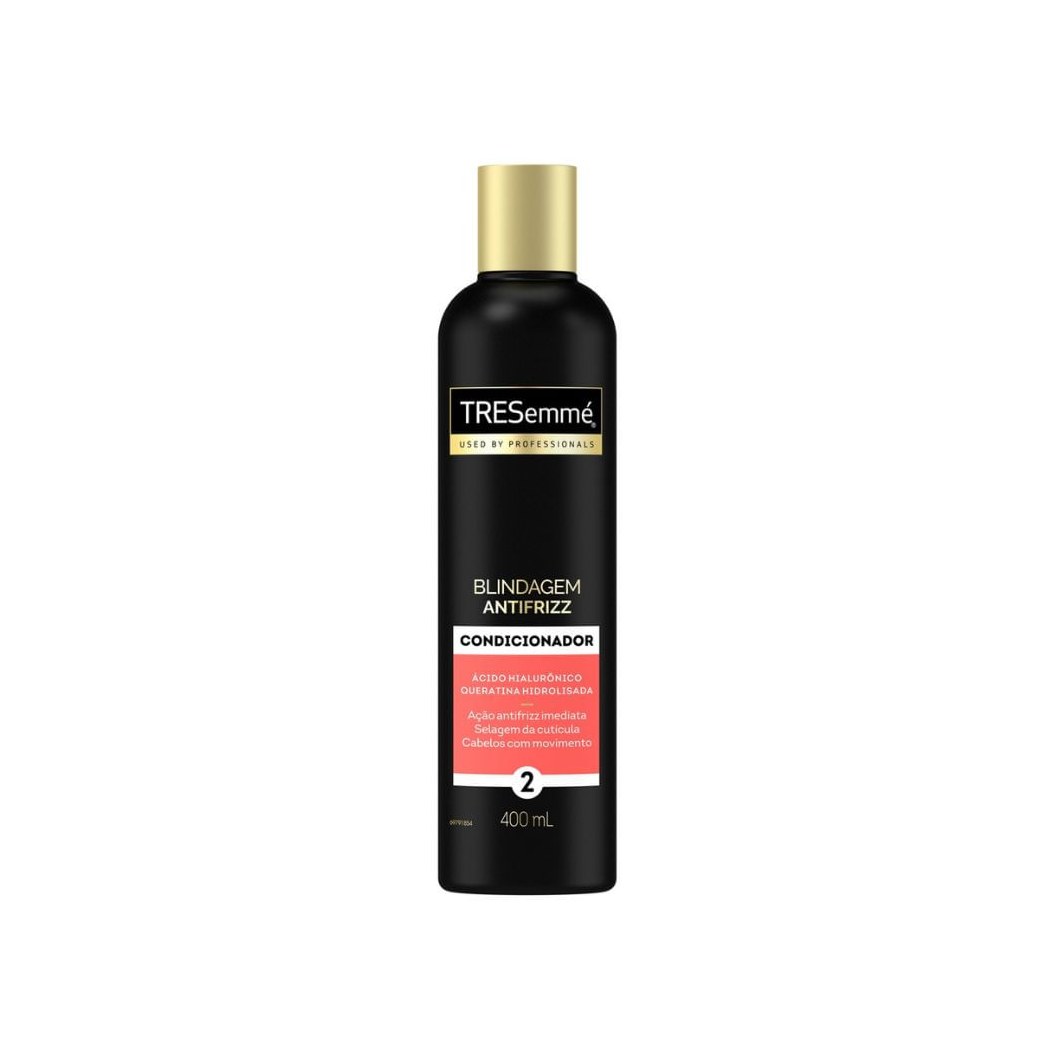 Condicionador TRESemmé Blindagem Antifrizz Queratina e Ácido Hialurônico 400ml