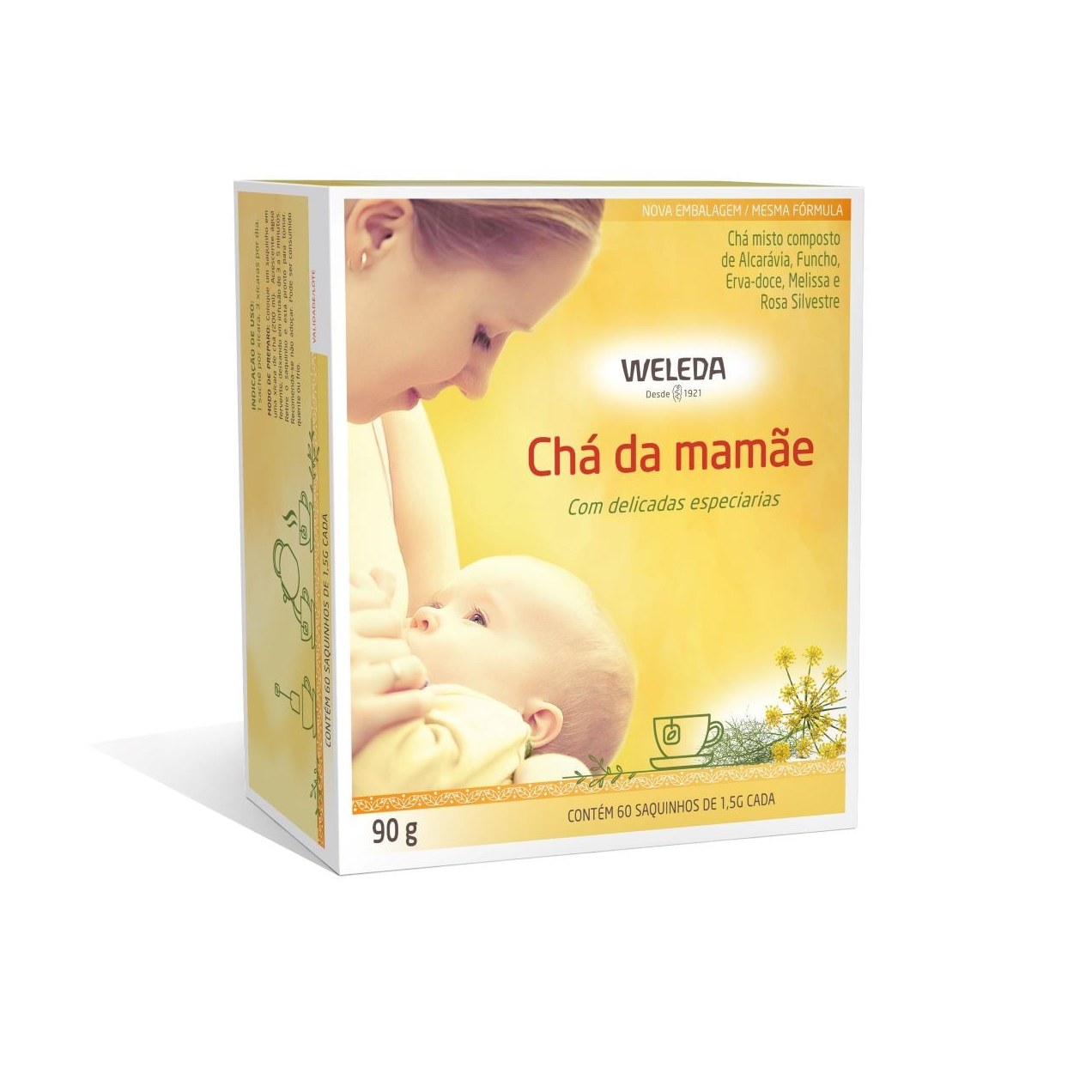Chá Weleda Misto para Mamãe 60 Sachês