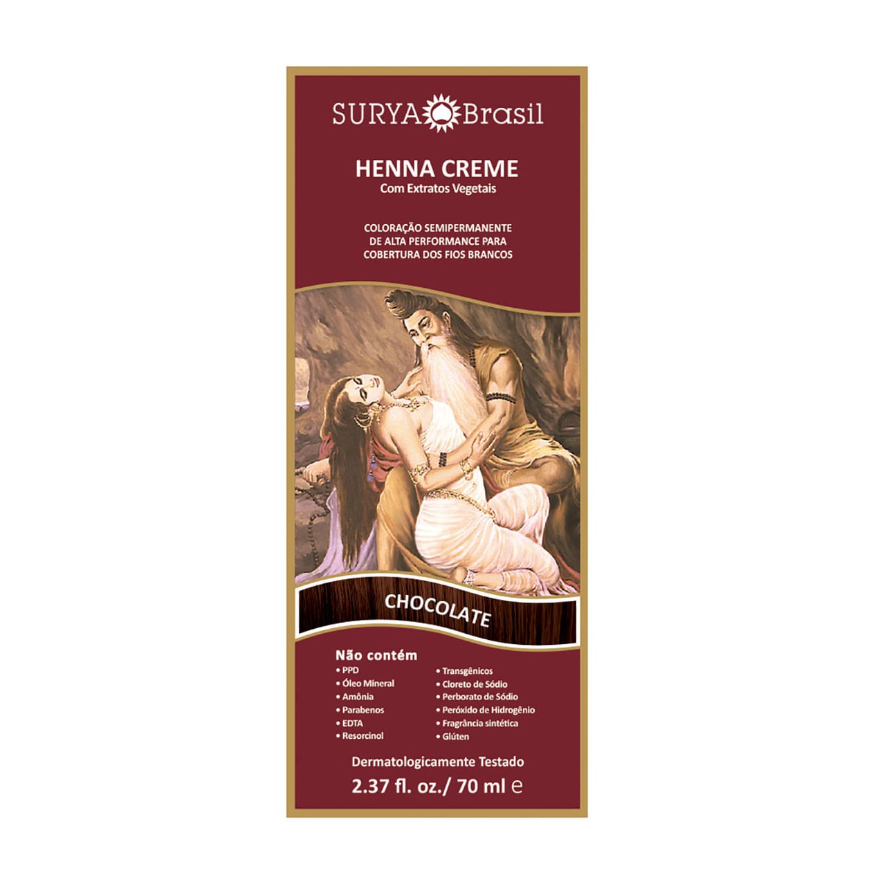 Tintura Henna Surya Chocolate 70ml