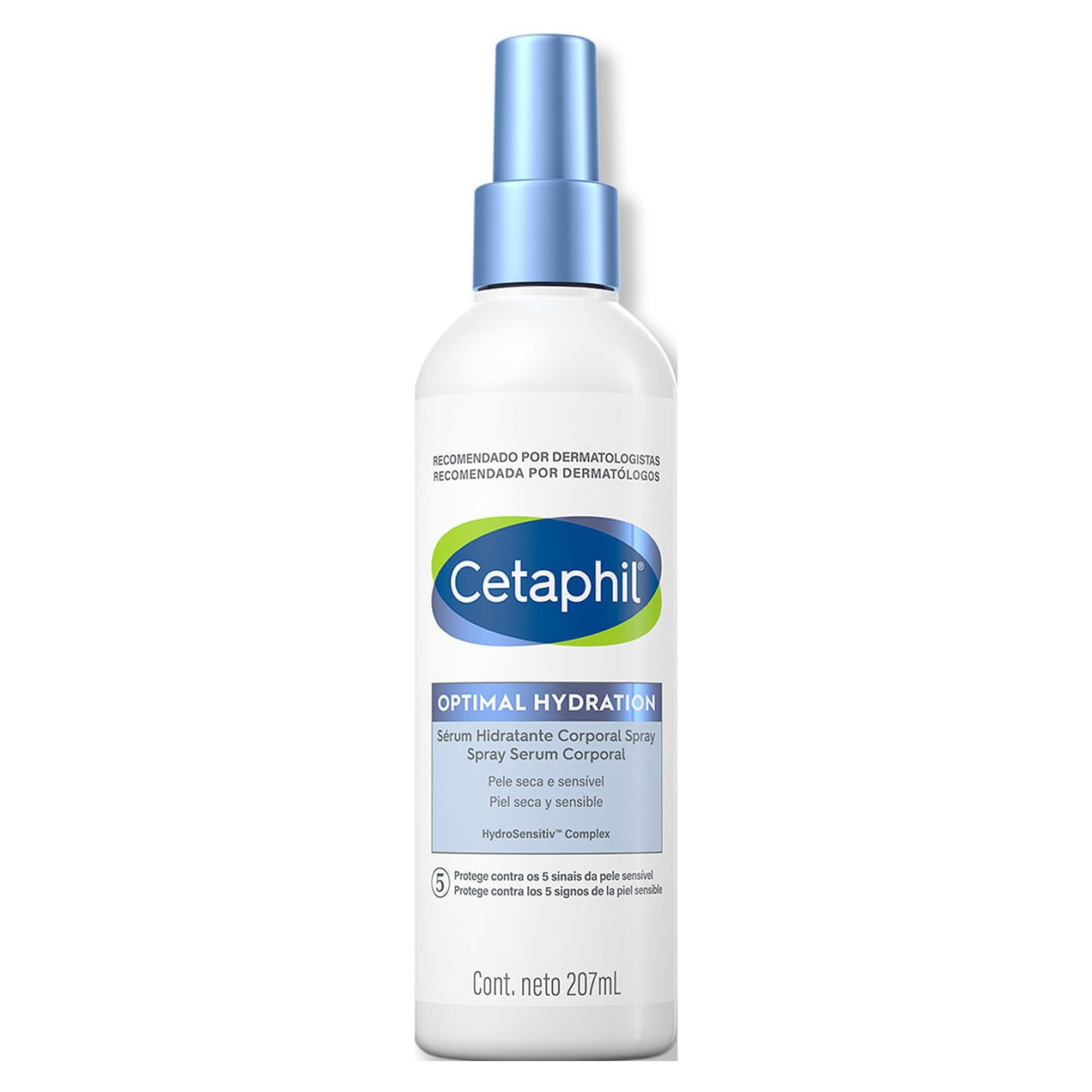 Sérum Corporal Cetaphil Optimal Hydration Hidratante Spray 207ml