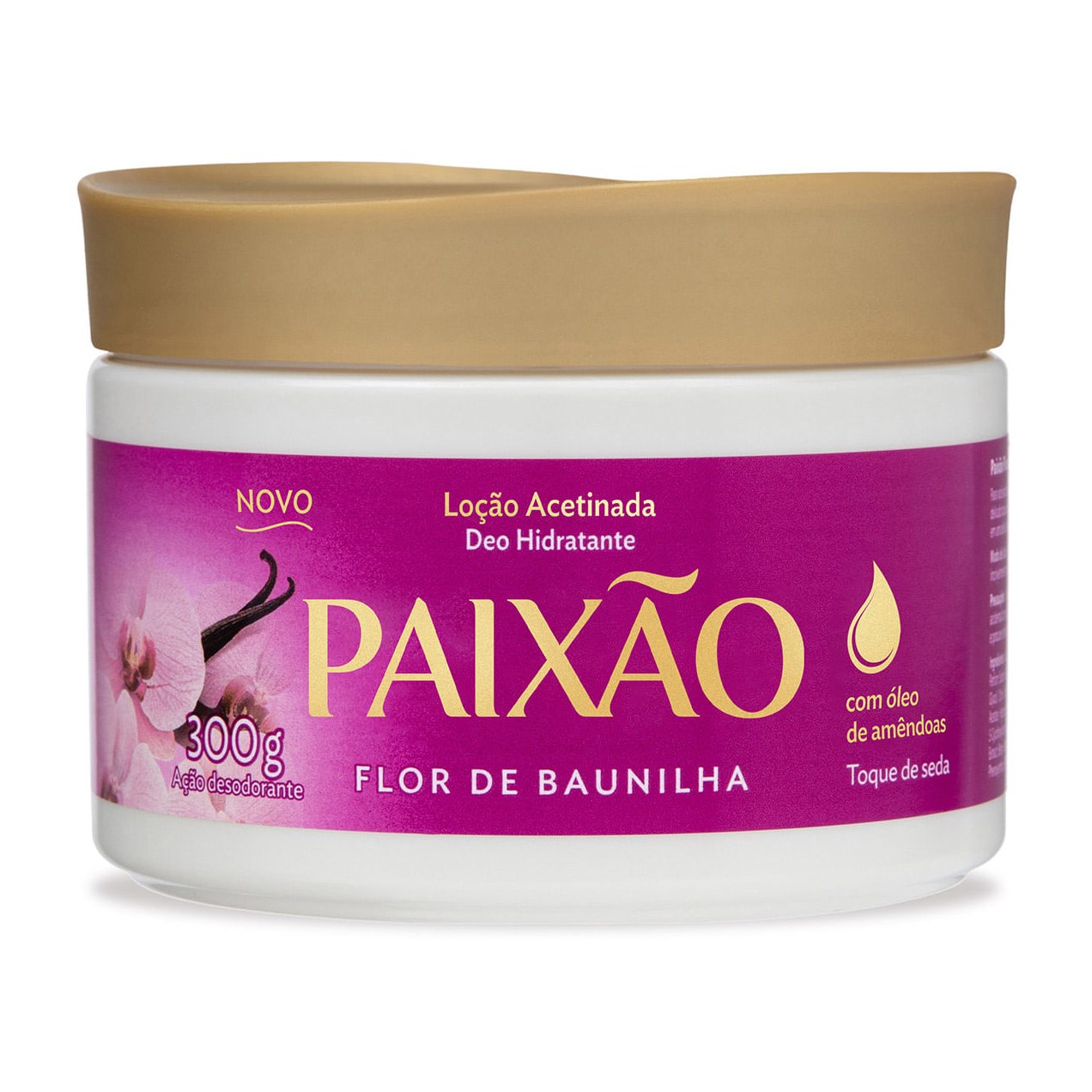 Loção Hidratante Paixão Flor de Baunilha 300g