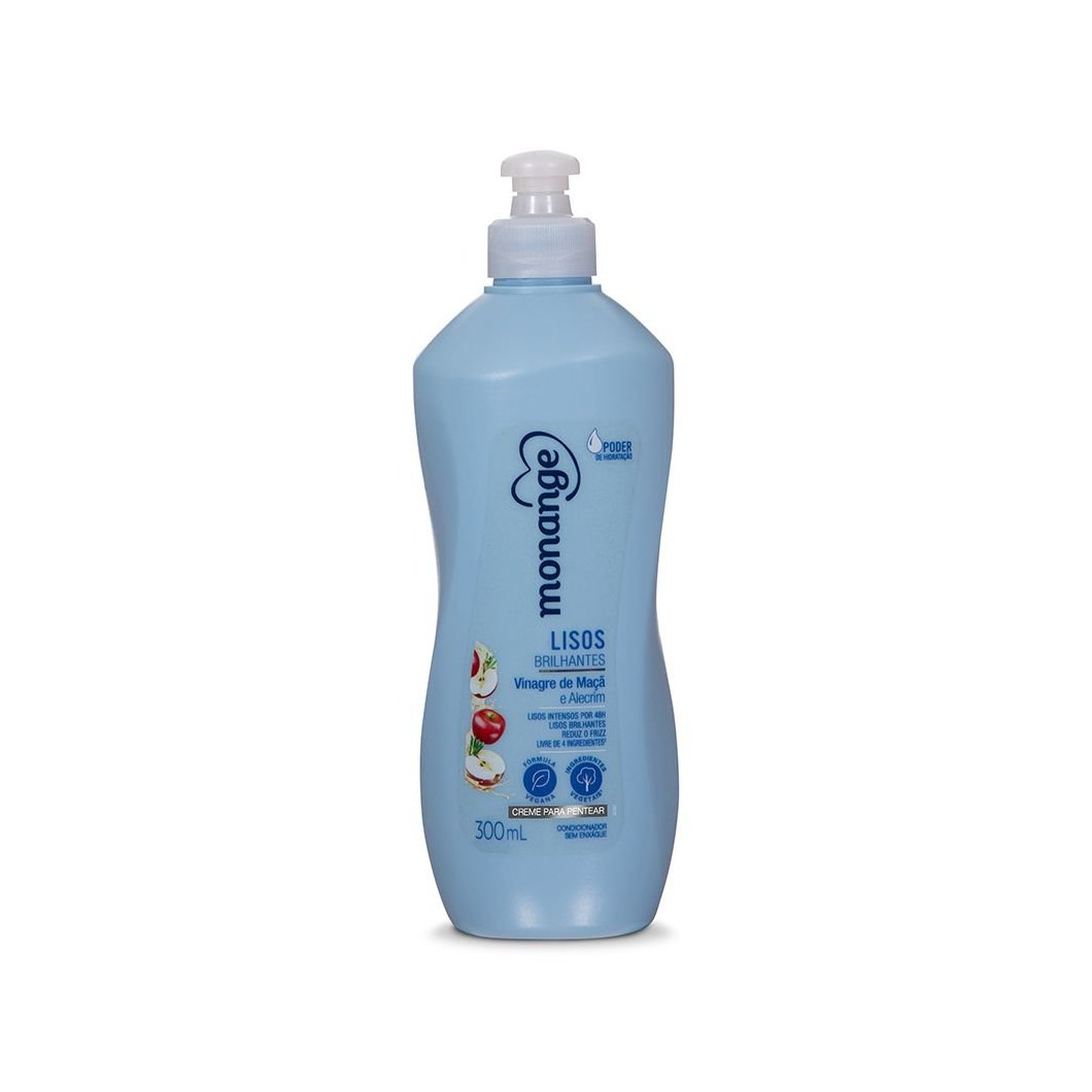 Creme para Pentear Monange Lisos Brilhantes 300ml