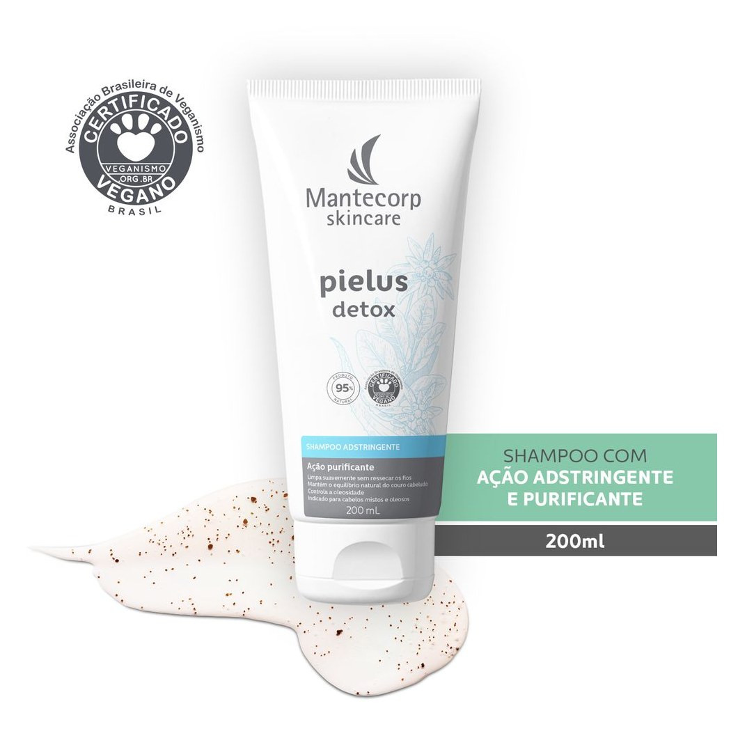 Shampoo Pielus Detox Adstringente 200ml