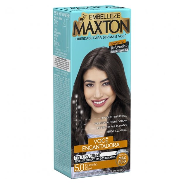 Tintura Maxton Castanho Claro 5.0