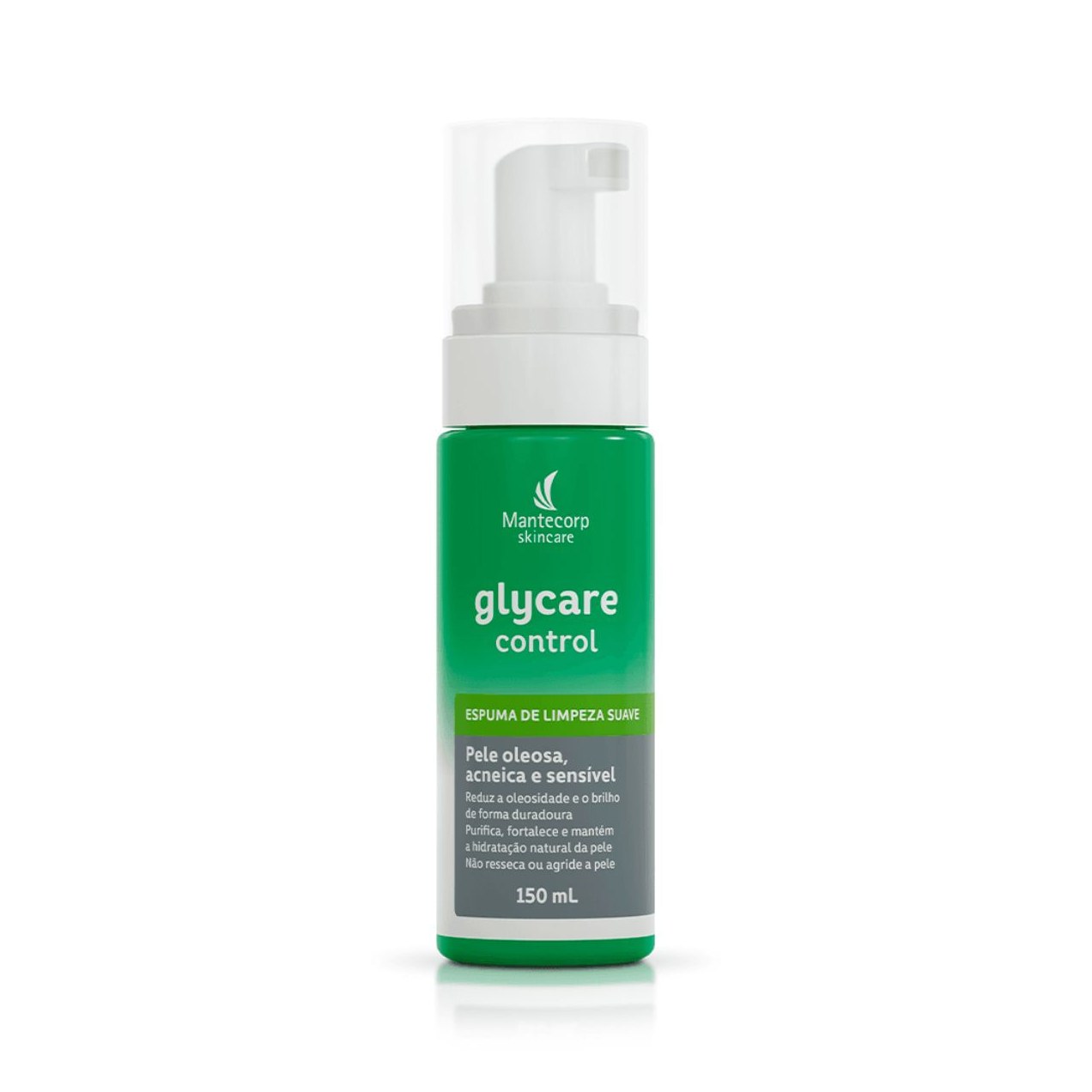 Espuma de Limpeza Facial Glycare Control Ácido Glicólico 150ml