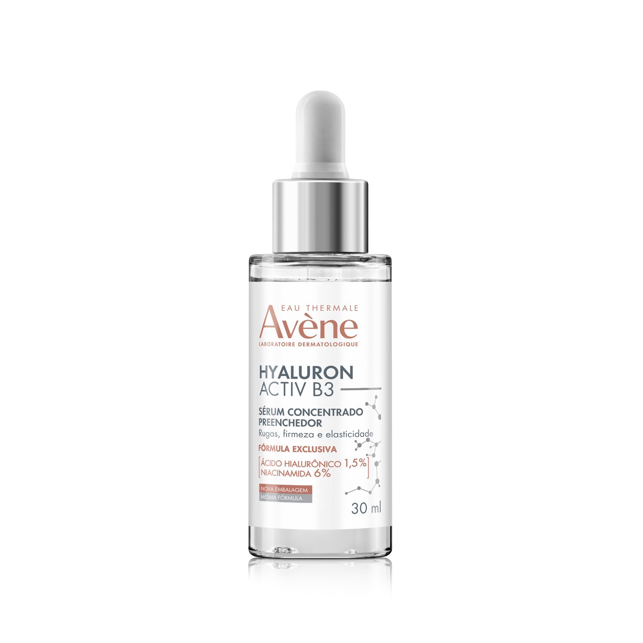 Sérum Facial Avène Hyaluron Activ B3 Anti Idade com Ácido Hialurônico e Niacinamida 30ml