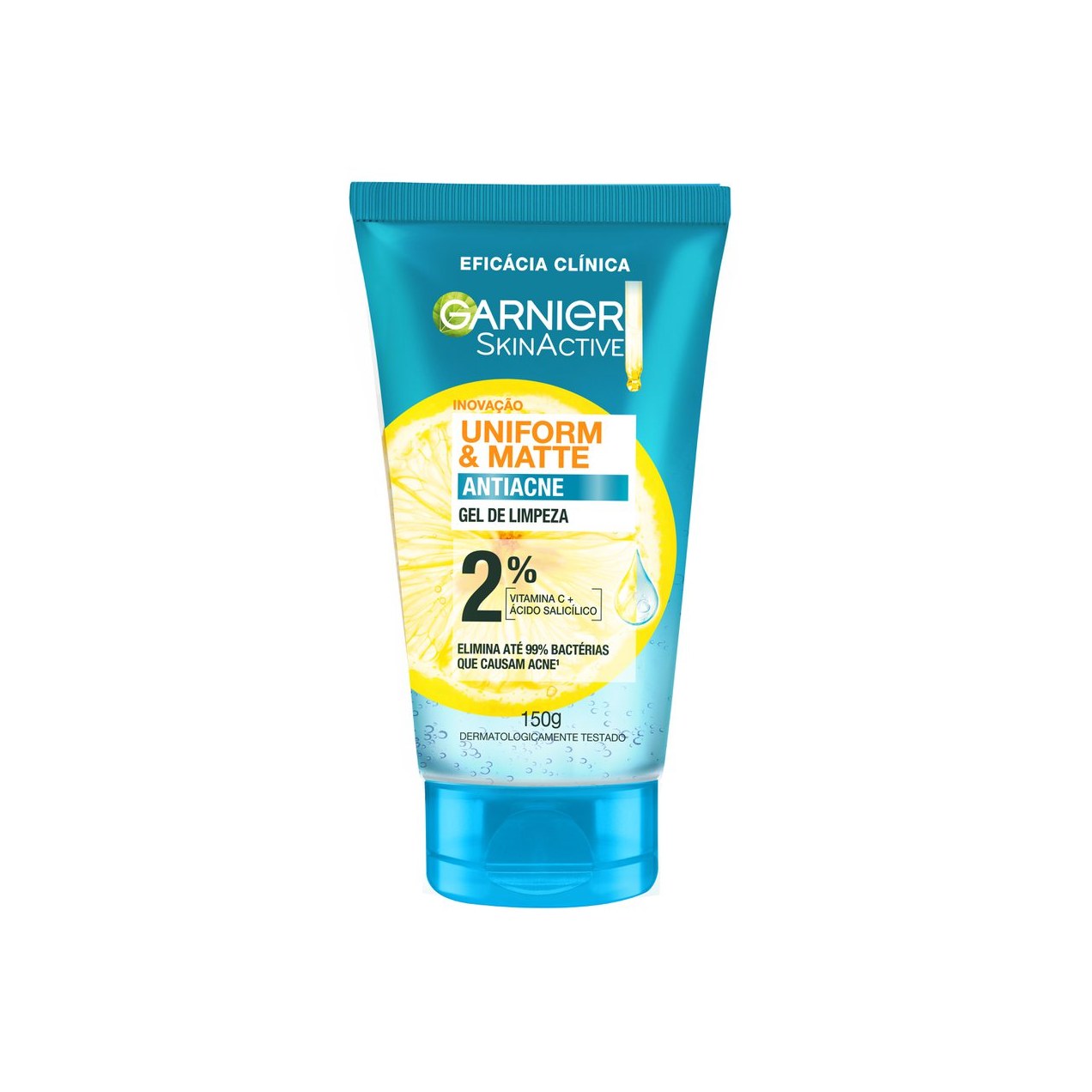Gel de Limpeza Facial Garnier Uniform & Matte Antiacne 150g