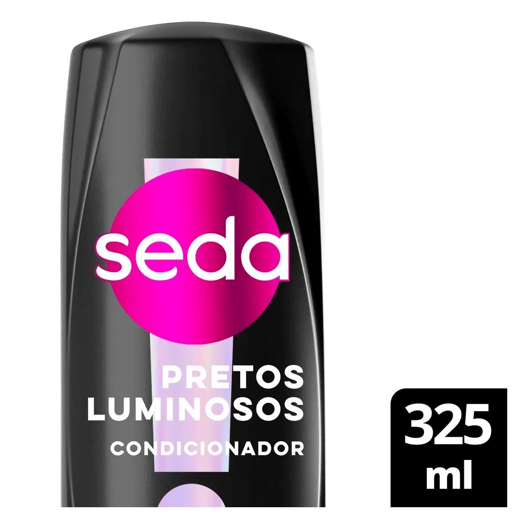 Condicionador Seda Pretos Luminosos 325ml