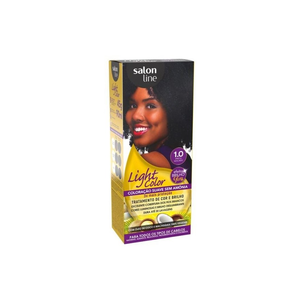 Tintura Sem Perfume Salon Line Light Col 1