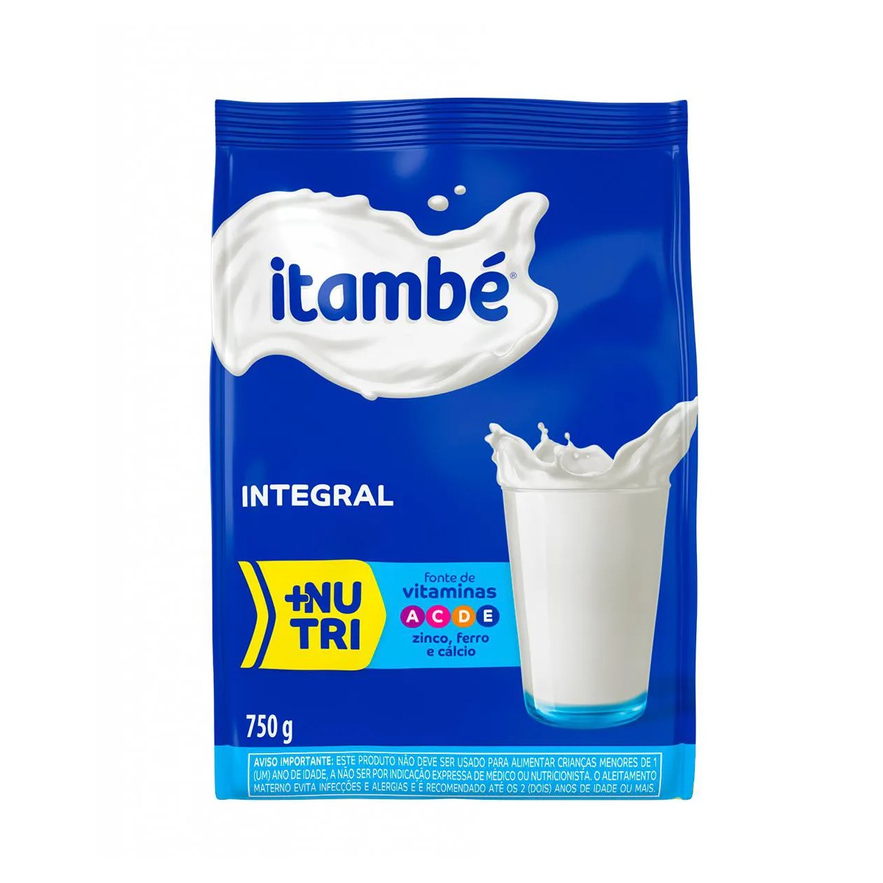 Leite em Pó Integral Itambé +Nutri 750g