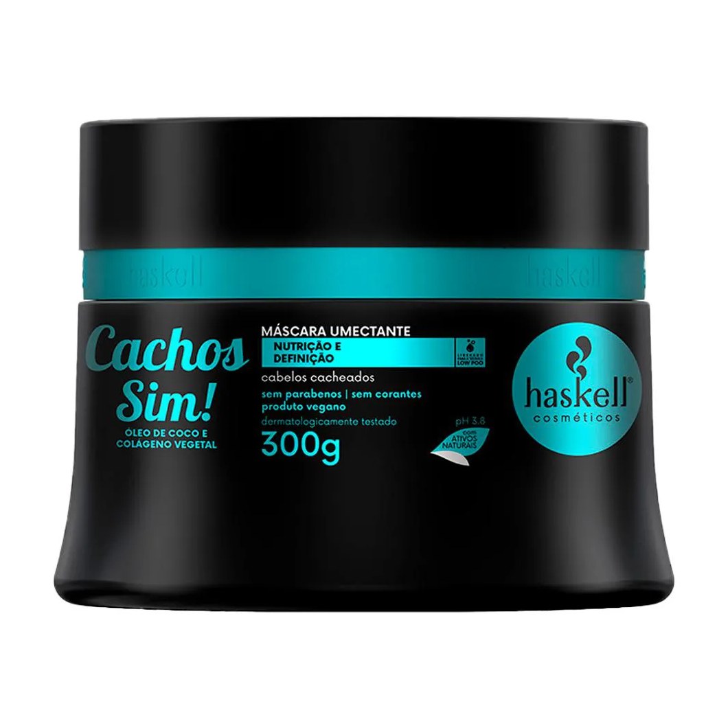 Máscara Haskell Cachos Sim 300ml