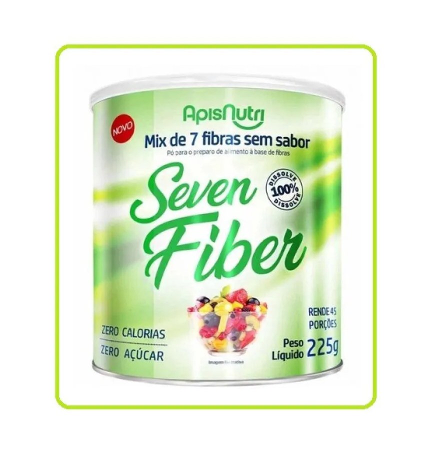 Mix de Fibras sem Sabor Seven Fiber 225g – Apisnutri