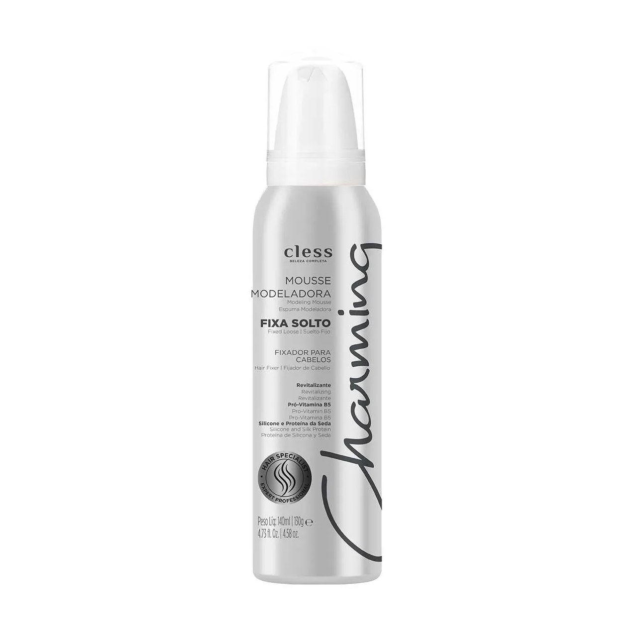 Mousse Modeladora Normal Charming com 140ml