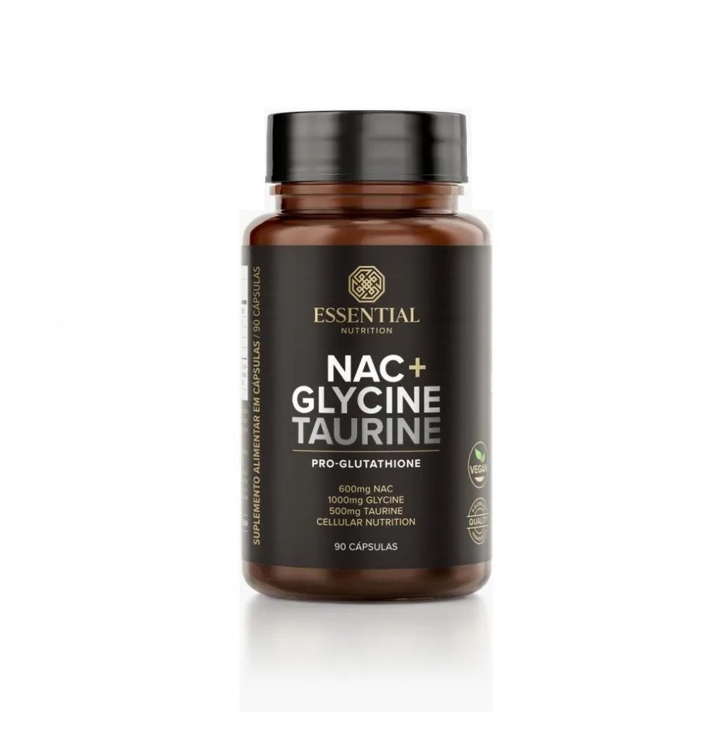 Nac + Glycine Taurine (90 cápsulas) – Padrão: Único