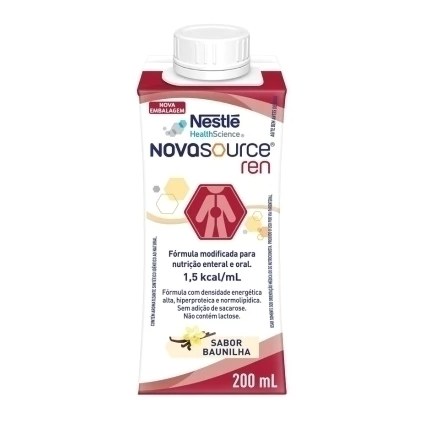 Nutrição Enteral E Oral Novasource Ren Baunilha 200Ml