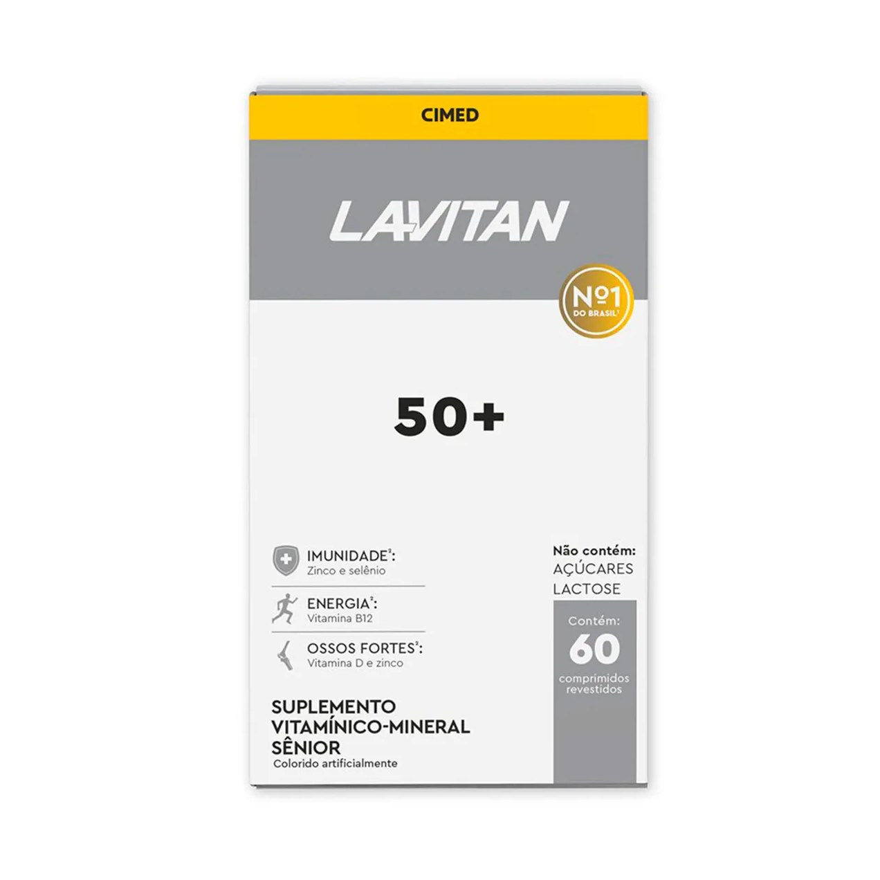 Polivitamínico Lavitan 50+ 60 comprimidos