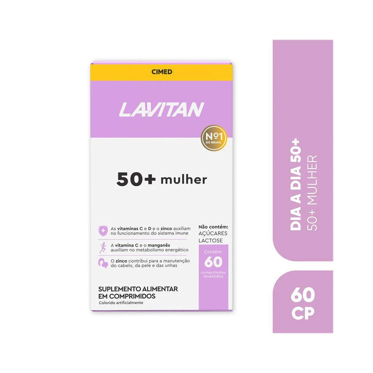 Polivitamínico Lavitan 50+ Mulher 60 cápsulas