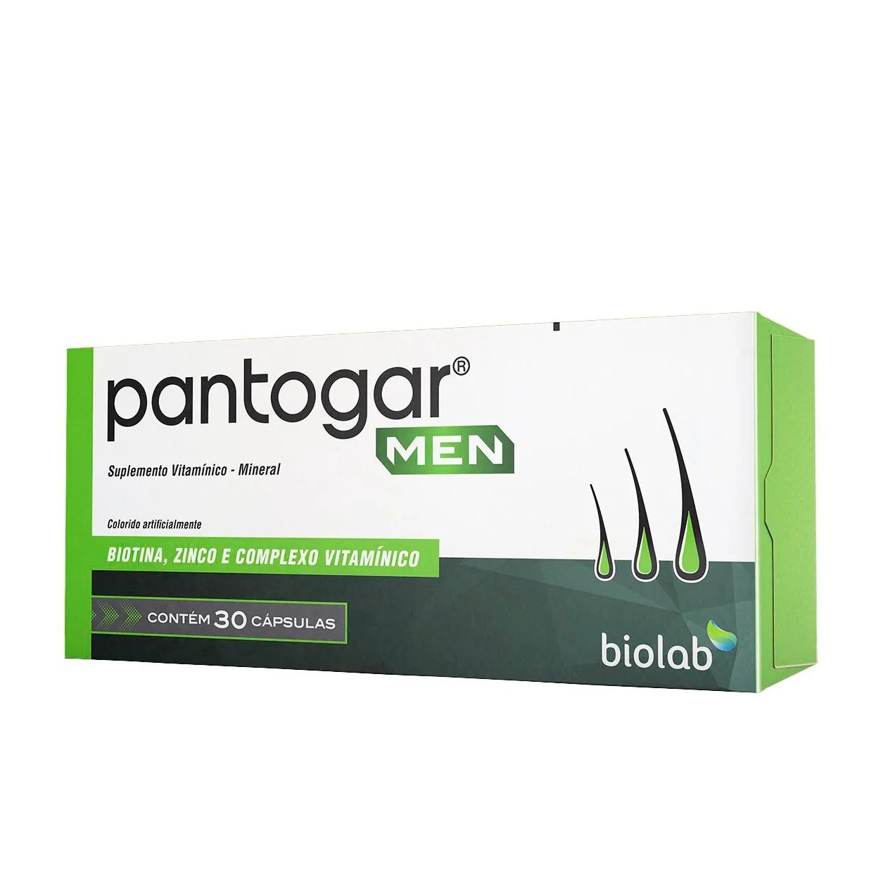 Polivitamínico Pantogar Men 30 cápsulas