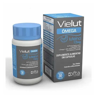 Polivitamínico Vielut Ômega para Visão 30 cápsulas