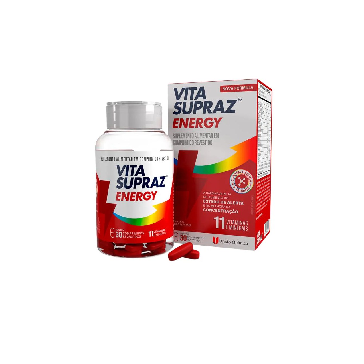 Polivitamínico Vita SuprAZ Energy 30 comprimidos