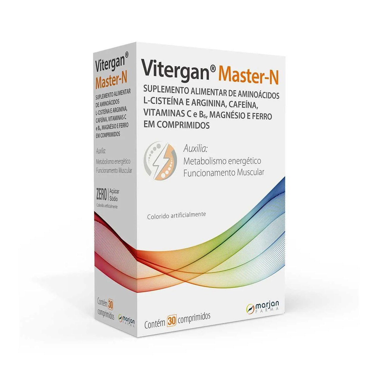 Polivitamínico VItergan Master N 30 comprimidos