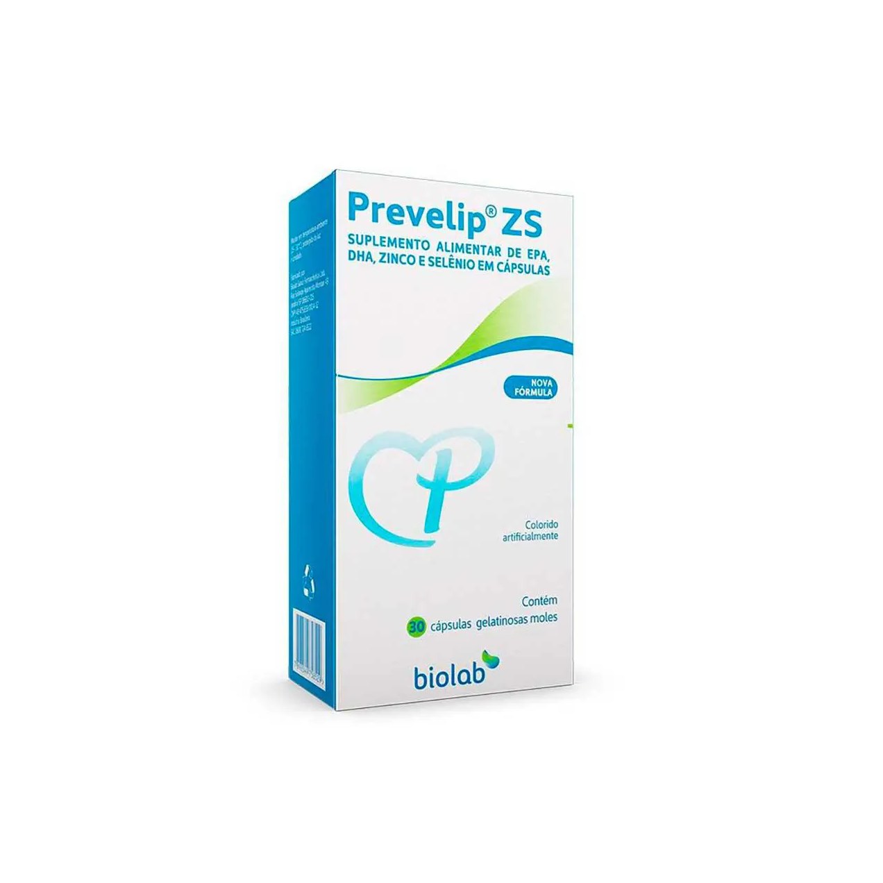 Prevelip Zs Suplemento Alimentar 30 cápsulas
