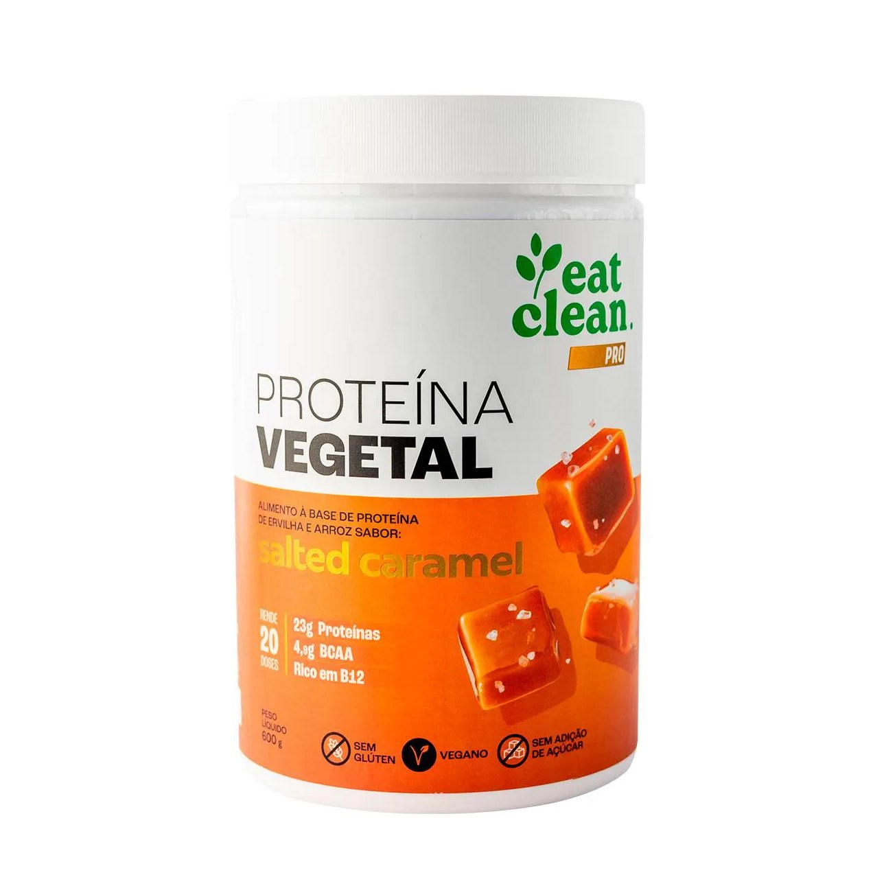 Proteína Vegetal Eat Clean Pro Salted Caramel 600g