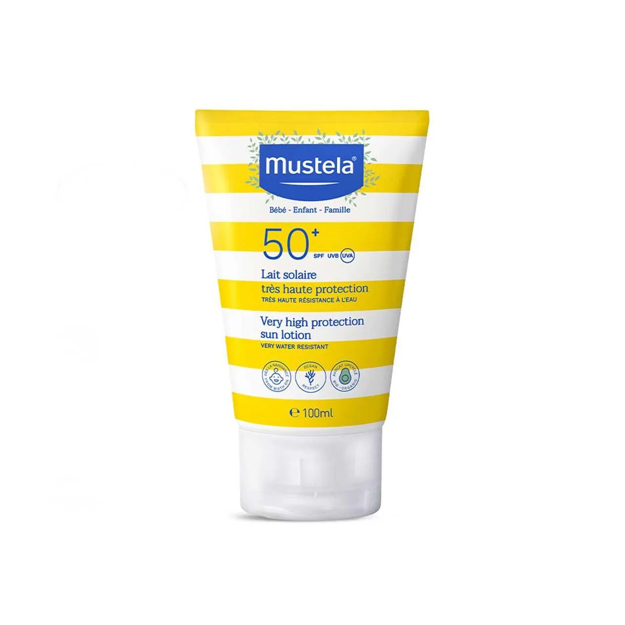Protetor Solar Corporal Loção FPS 50+ Mustela 100ml