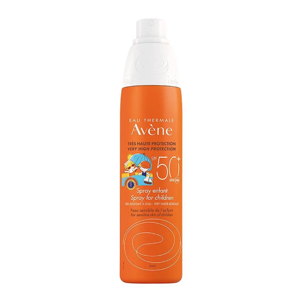 Protetor Solar Infantil Avène FPS 50 Spray com 200ml