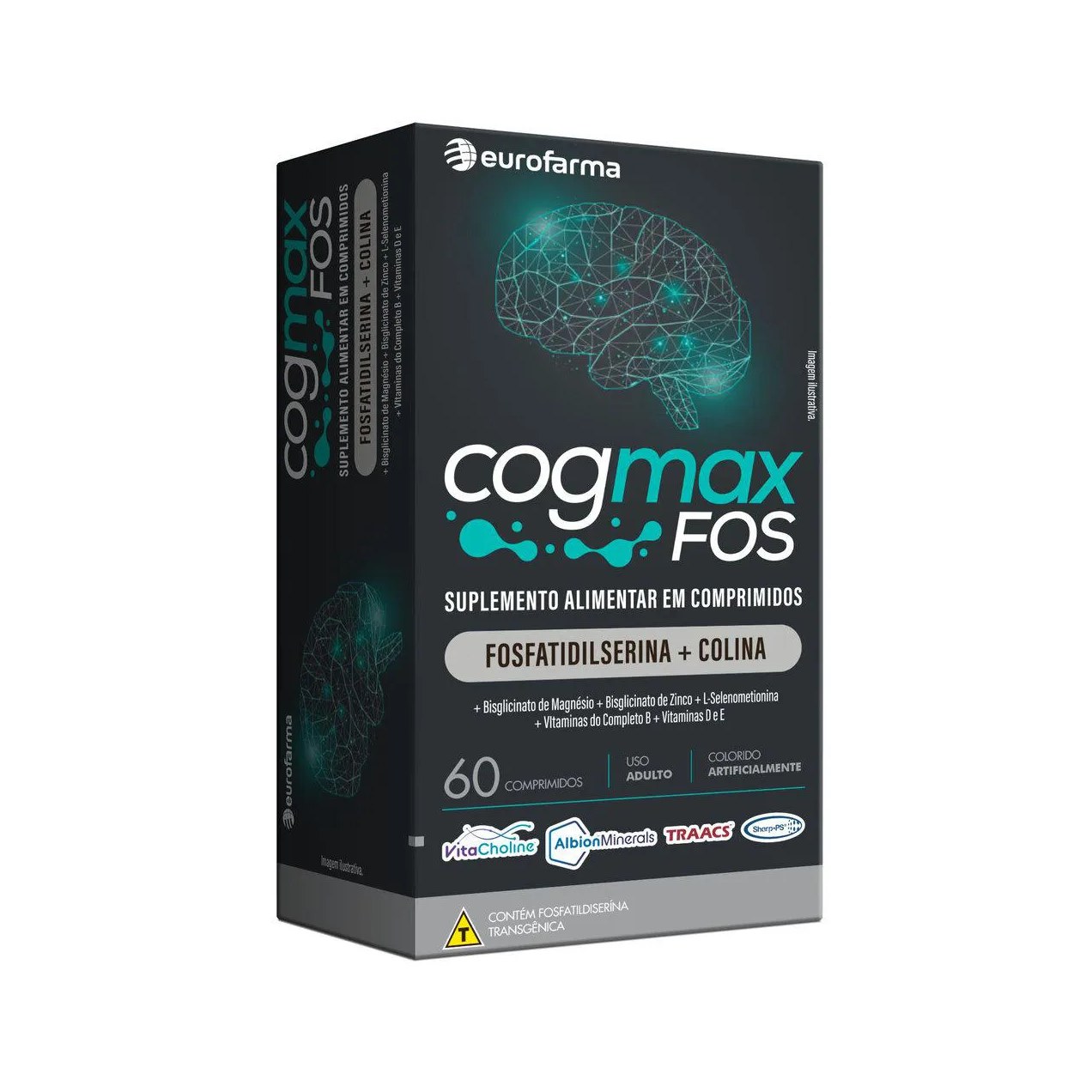 Suplemento Alimentar Cogmax FOS 60 cápsulas