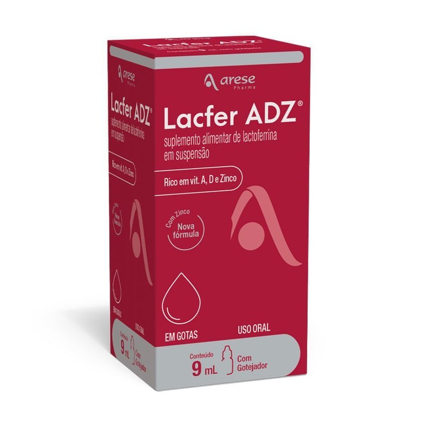 Suplemento alimentar Lacfer AD Arese gotas 9ml