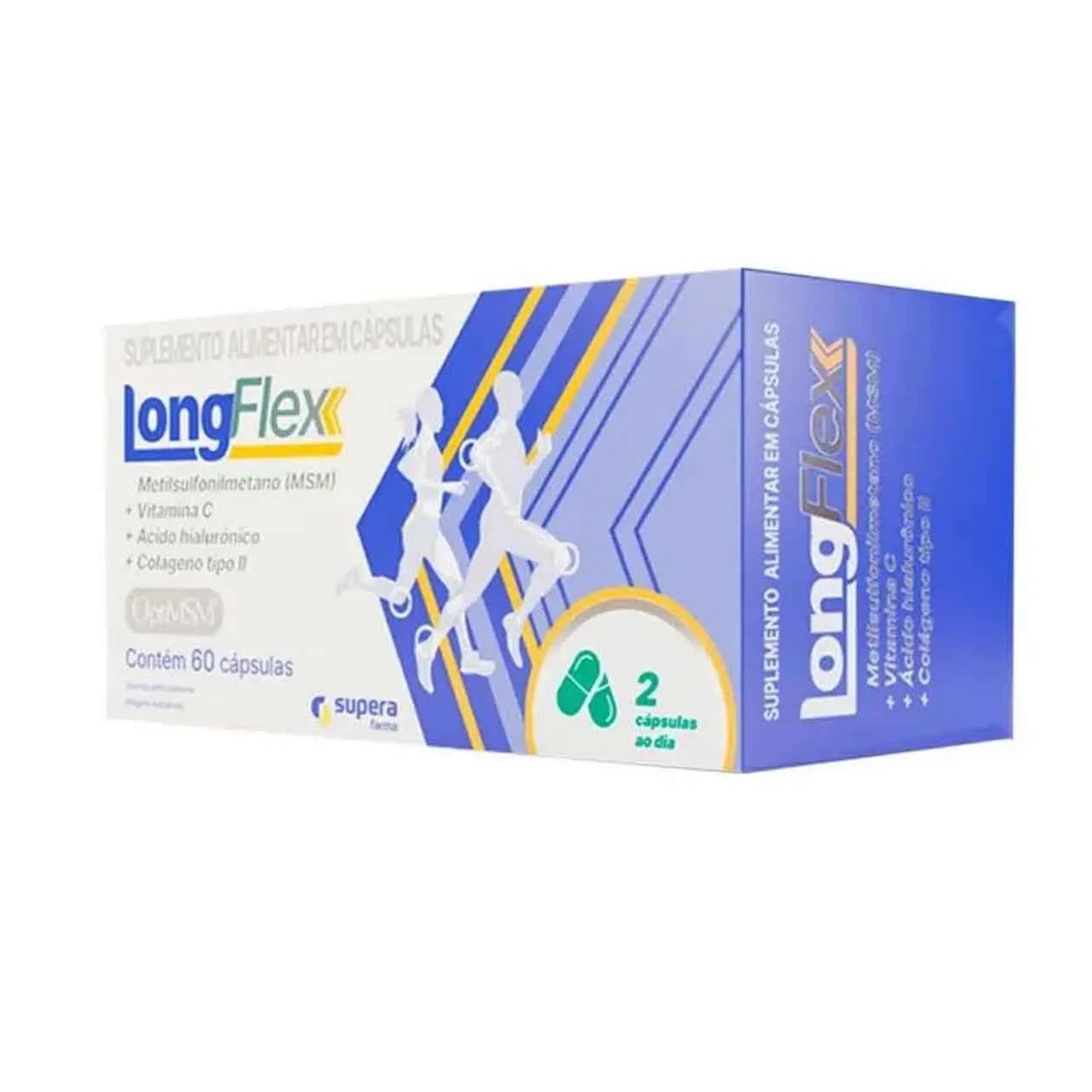 Suplemento Alimentar LongFlex 60 cápsulas