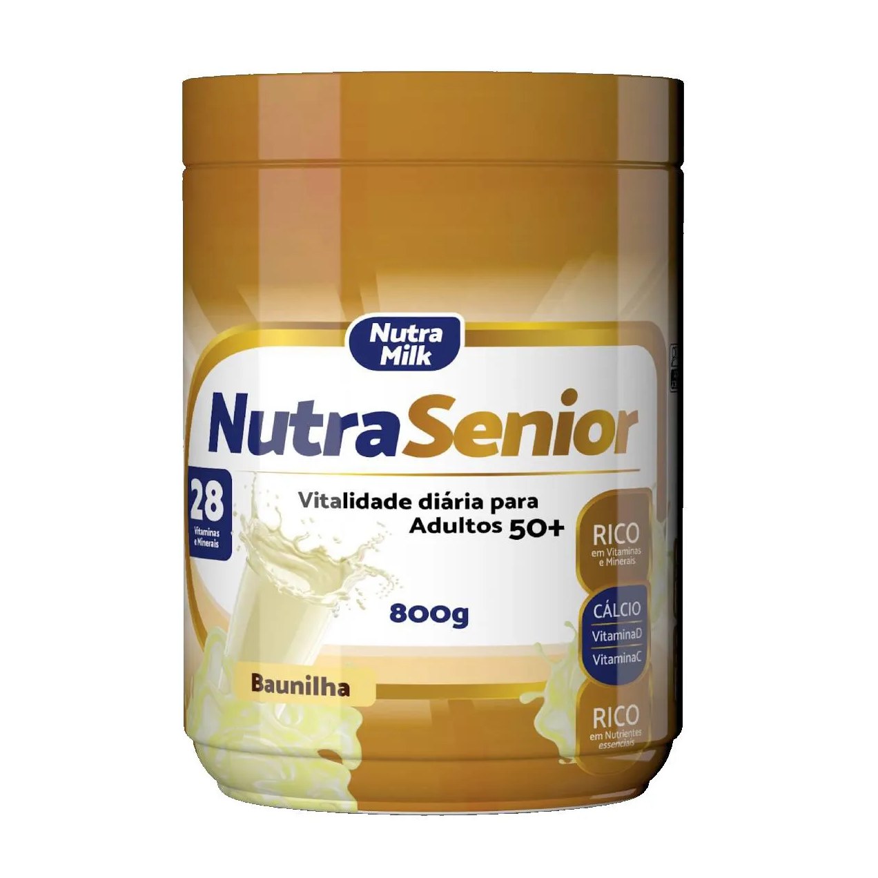 Suplemento Alimentar Nutra Senior 50+ Baunilha 800g
