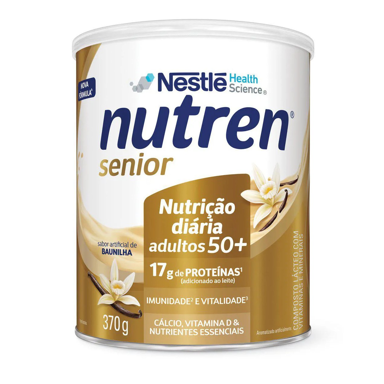 Suplemento Alimentar Nutren Sênior 50+ Baunilha 740g