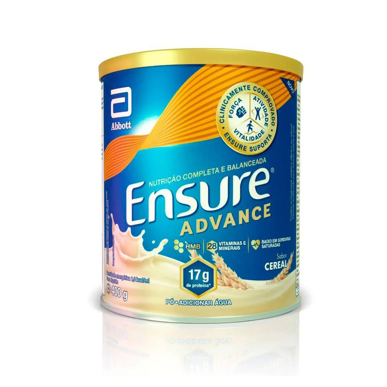 Suplemento Nutricional Ensure Advance Sabor Cereal 400g