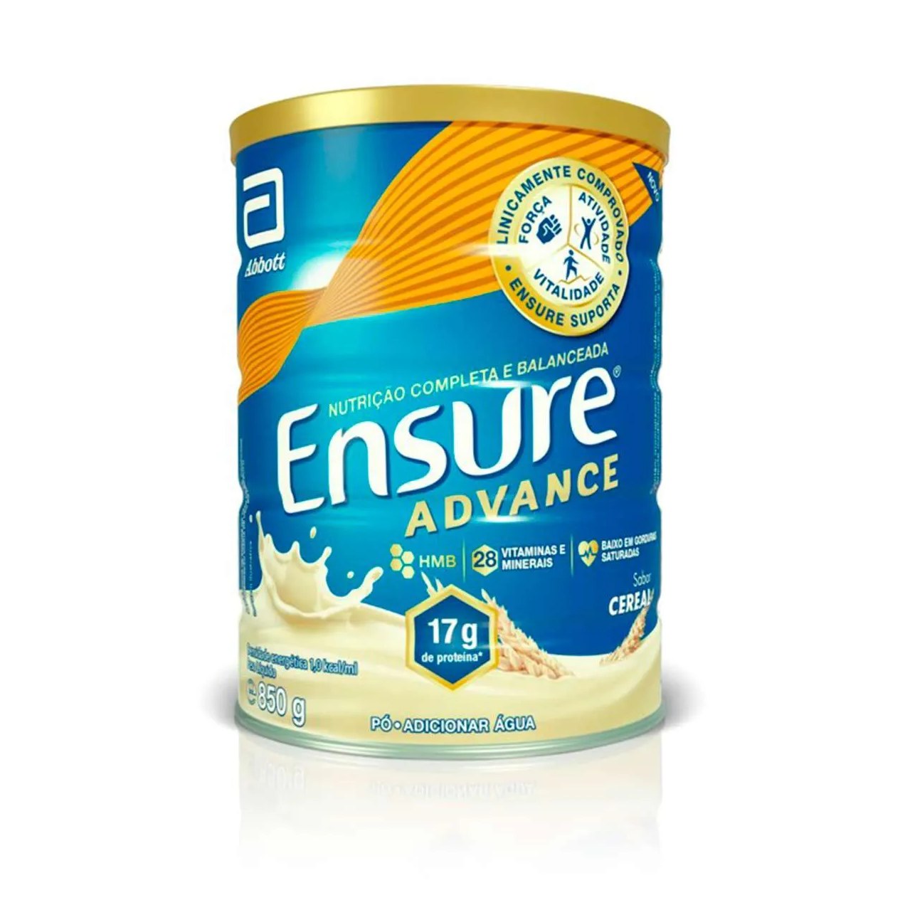 Suplemento Nutricional Ensure Advance Sabor Cereal 850g