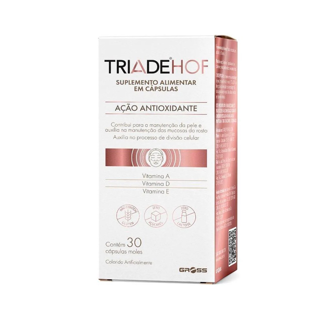 Suplemento Vitamínico Triade HOF 30 cápsulas