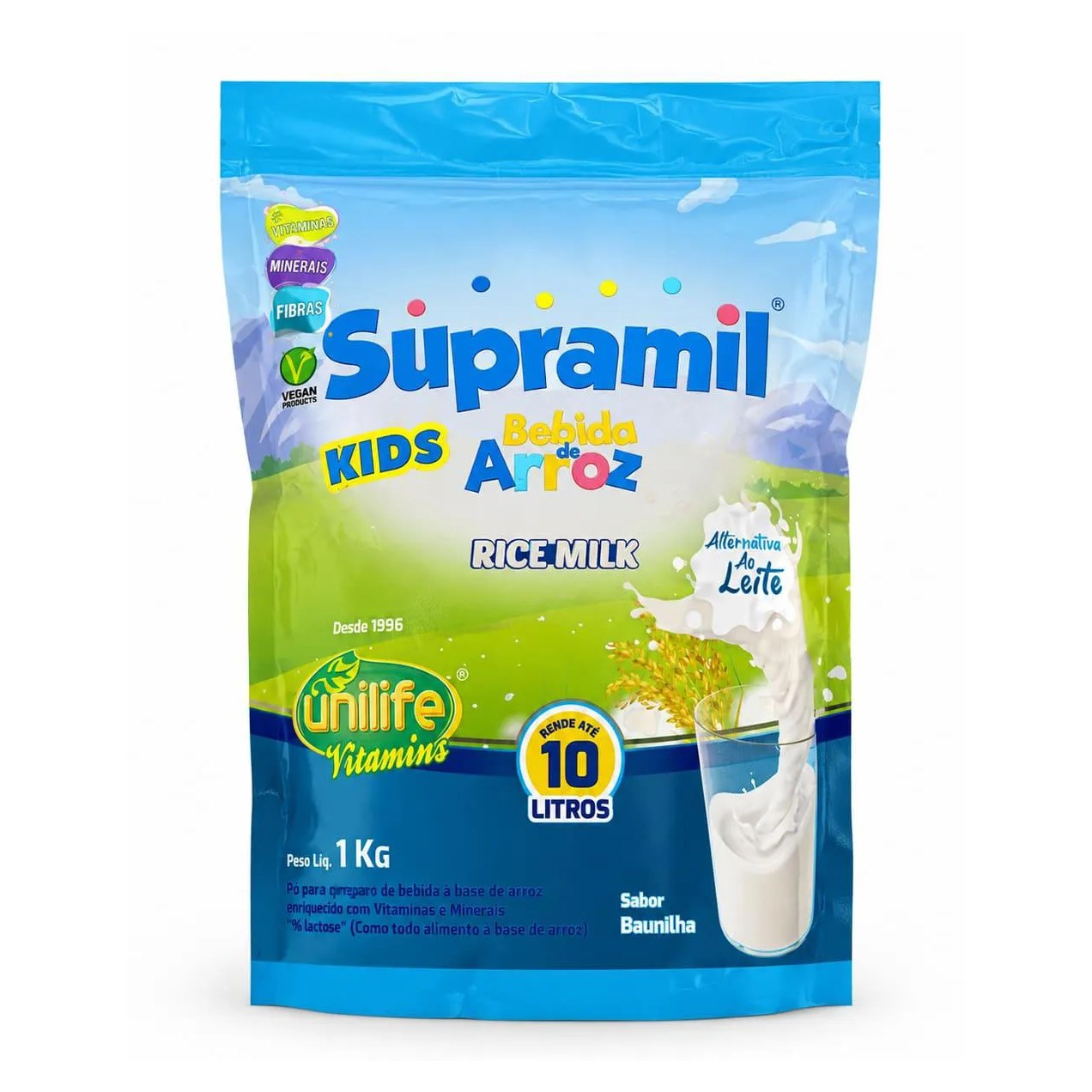 Supramil Kids Baunilha 1kg – Unilife