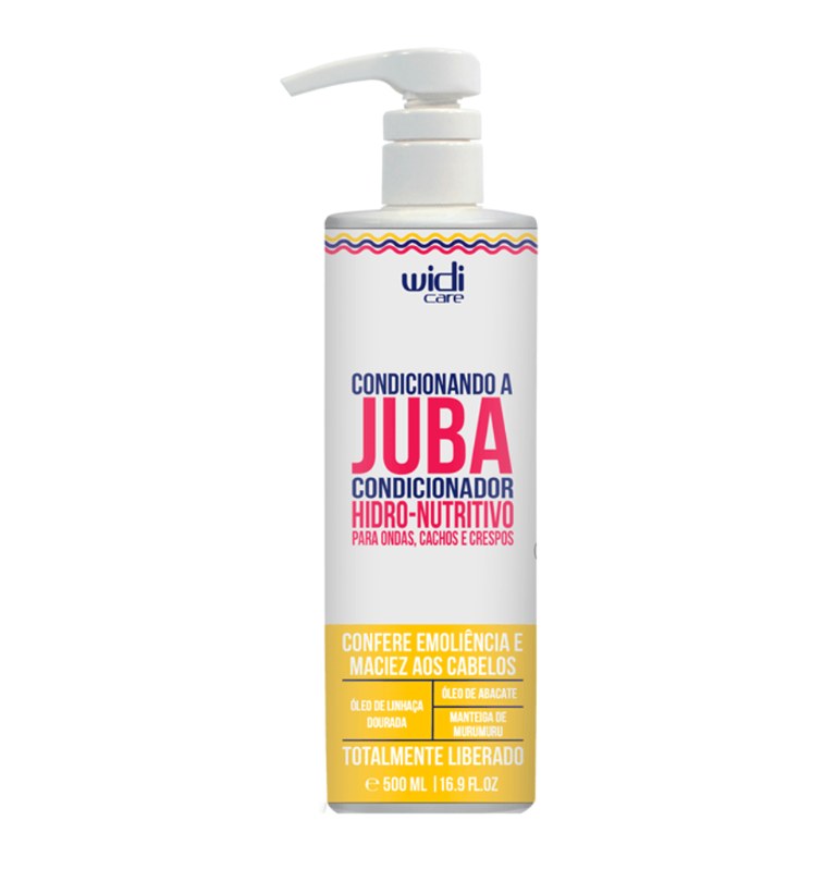 Condicionador Capilar Hidro-Nutritivo Widi Care Condicionando a Juba 500ml