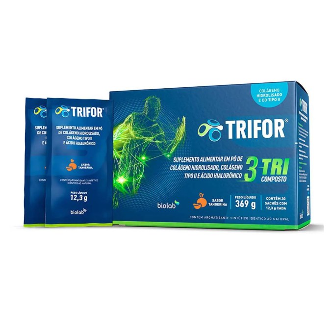 Trifor Sabor Tangerina 30 Sachês