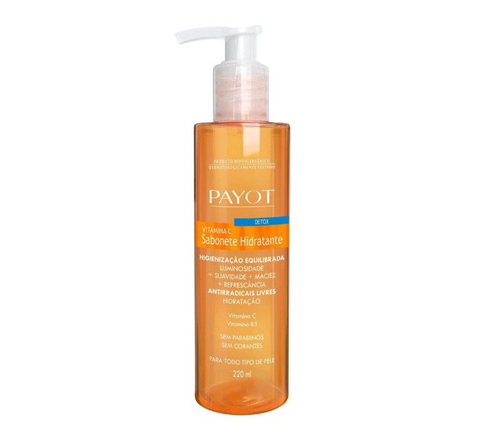 Sabonete Liquido Detox Vitamina C Payot 220ml