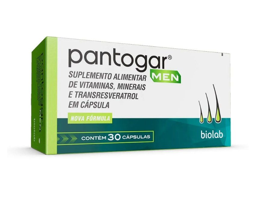 Pantogar Men com 30 Cápsulas