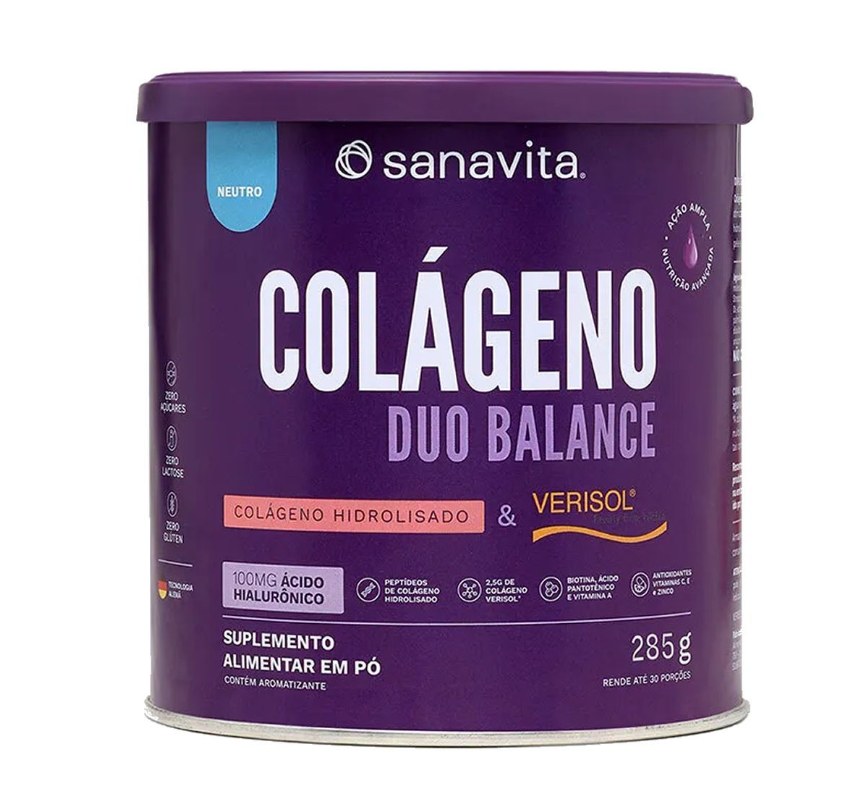 Colágeno Sanavita Duo Balance Neutro 285g