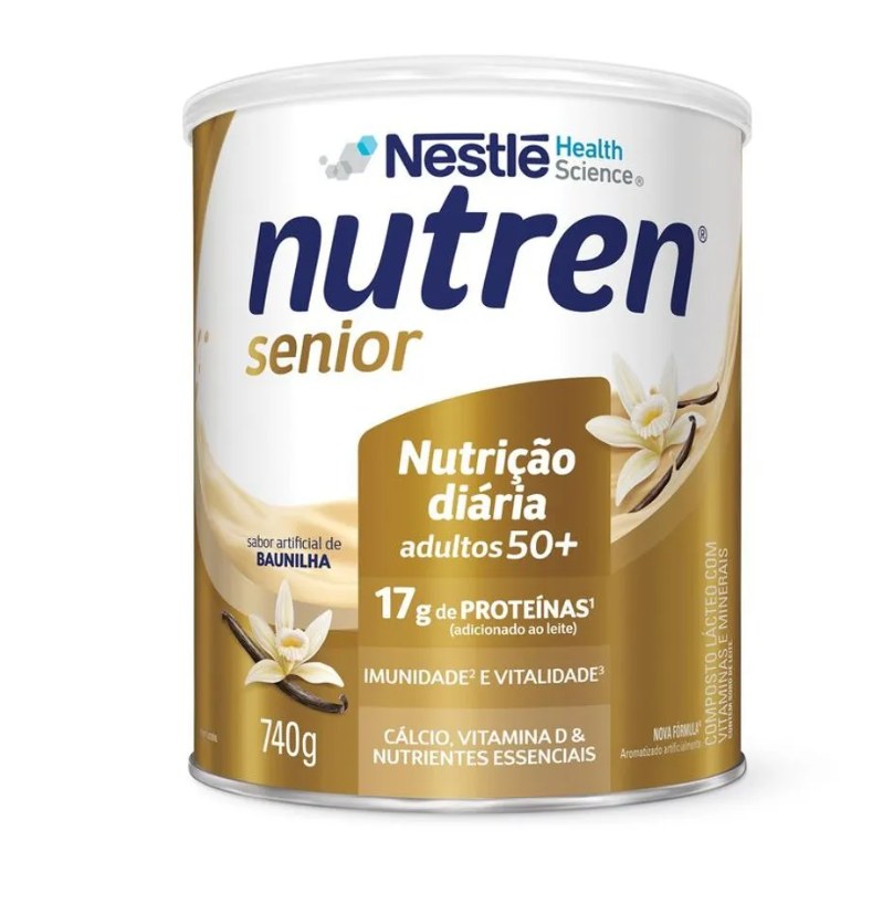 Nutren Senior sabor Baunilha 740g