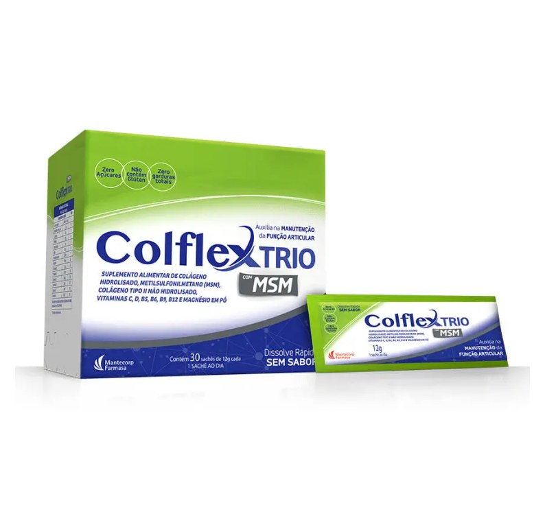 Colflex Trio Colágeno Hidrolisado 30 sachês